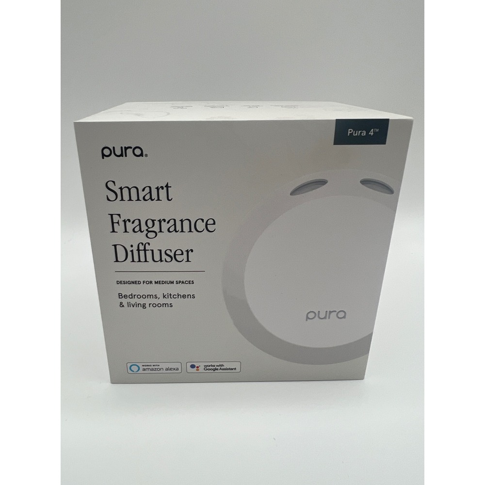 Pura 4 Smart Fragrance Diffuser White Home Scenting Device 900-00761